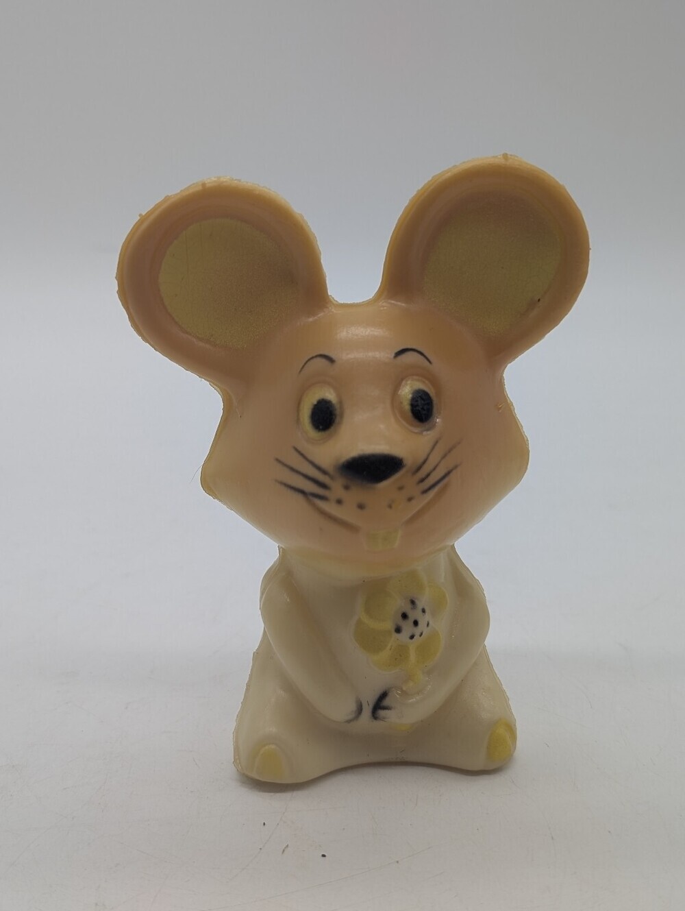 Vintage Hartz Mountain Anthropomorphic Mouse Rubber Toy - Collectible